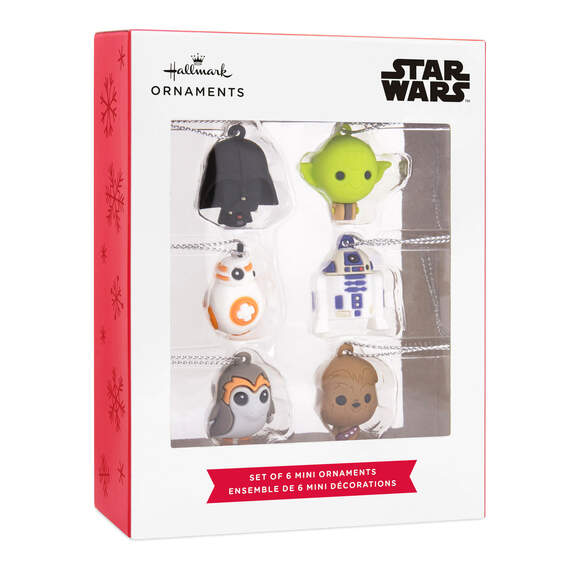 Mini Star Wars™ Shatterproof Hallmark Ornaments, Set of 6