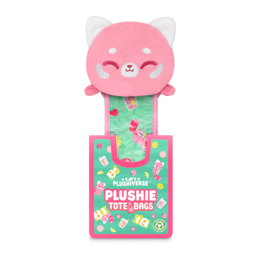 Plushiverse: Plushie Tote Bag - Strawberry Lemonade Panda