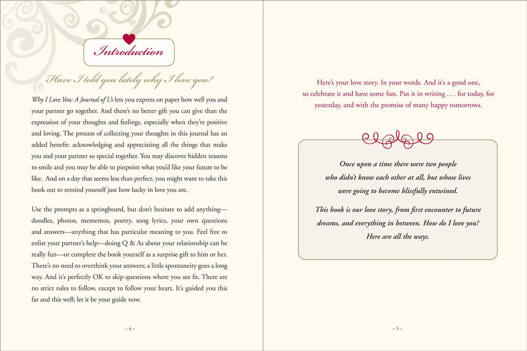 Peter Pauper Press - Why I Love You: A Journal of Us