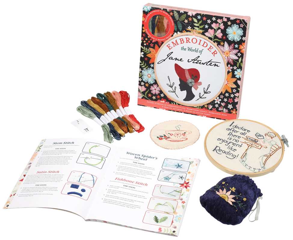 Simon & Schuster - Embroider the World of Jane Austen by Aimee Ray