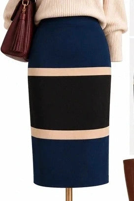 Anne Klein Color Block Pencil Skirt | Size 4