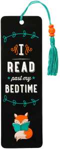 Peter Pauper Press - I Read Past My Bedtime Beaded Bookmark