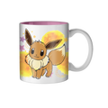 Silver Buffalo - Pokemon Eevee Star Splatter 20oz Ceramic Mug