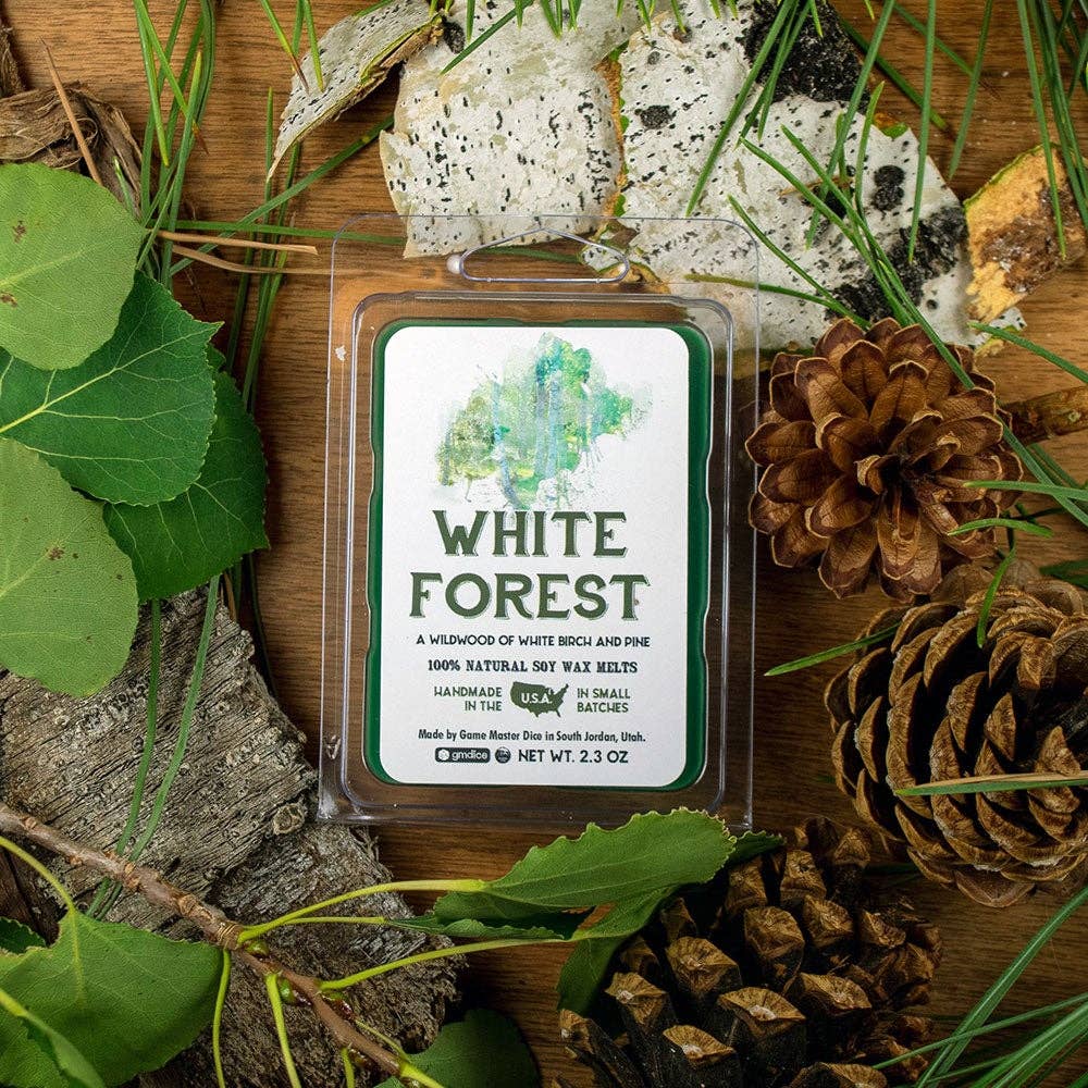 Game Master Dice - White Forest Gaming Candle