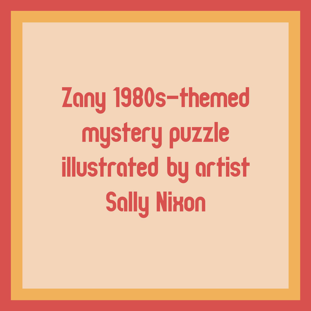 Chronicle Books - Mysteries of the 80s Dognapped! 500-Piece Puzzle