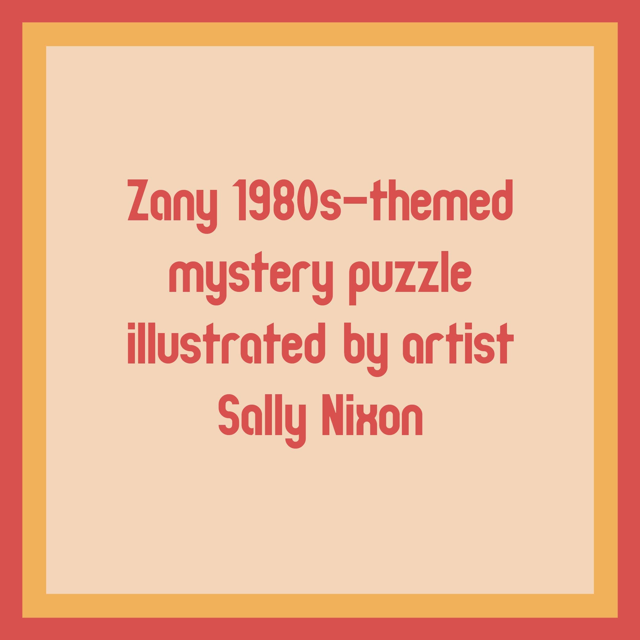 Chronicle Books - Mysteries of the 80s Dognapped! 500-Piece Puzzle