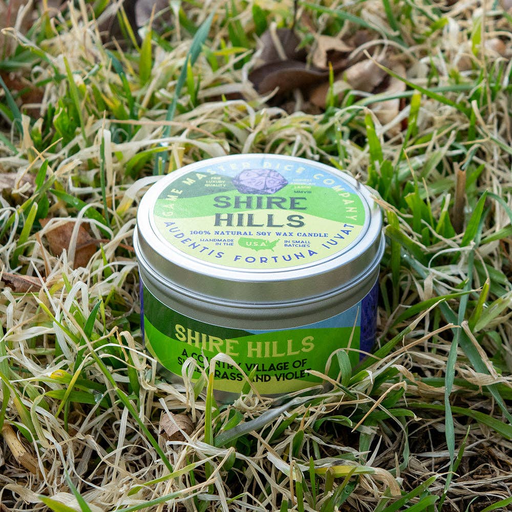 Game Master Dice - Shire Hills Candle
