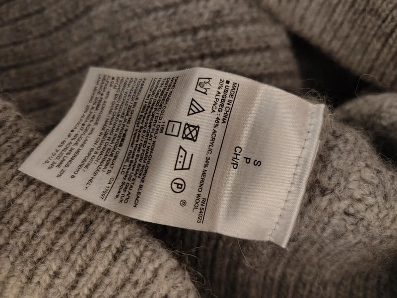 Banana Republic Alpaca Merino Wool Knit Sweater S