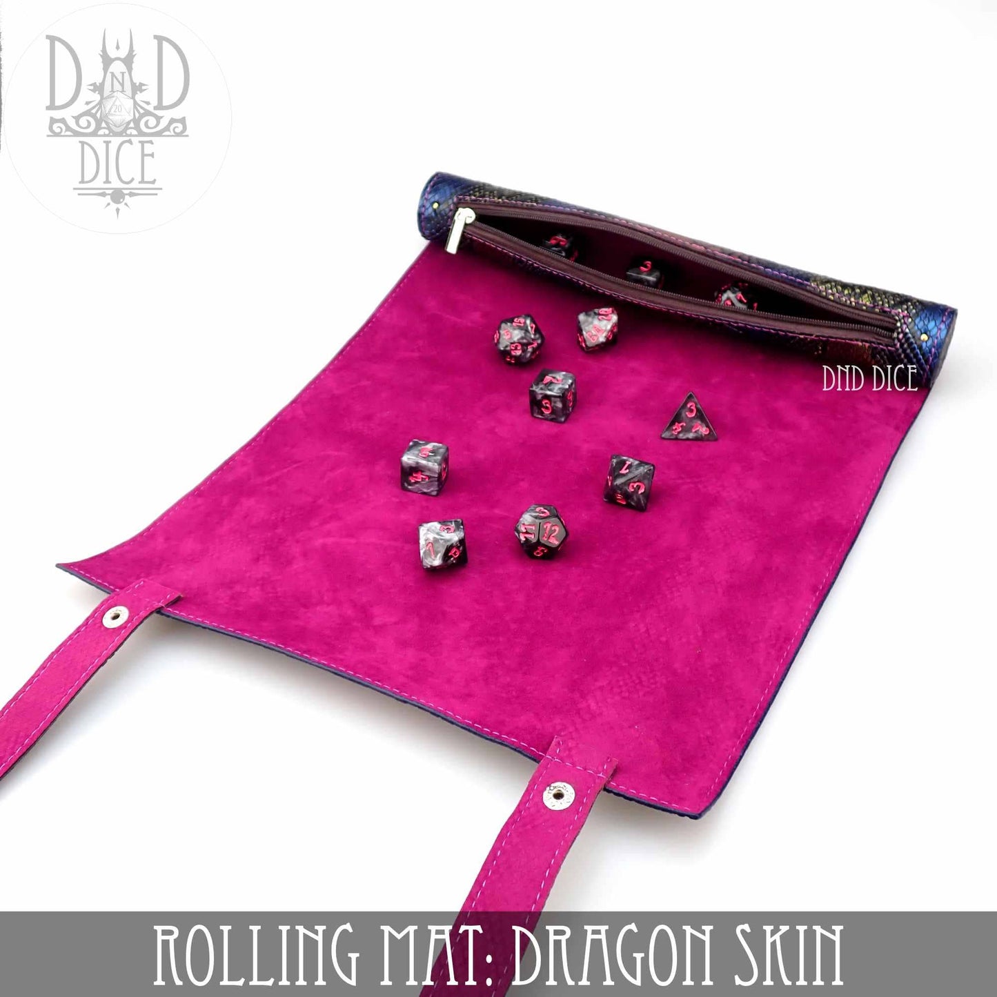 DNDDICE.COM - Dice Rolling Mat (3 Colors)