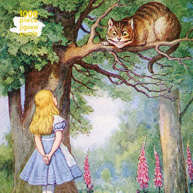 Simon & Schuster - Adult Jigsaw Puzzle Alice and the Cheshire Cat by