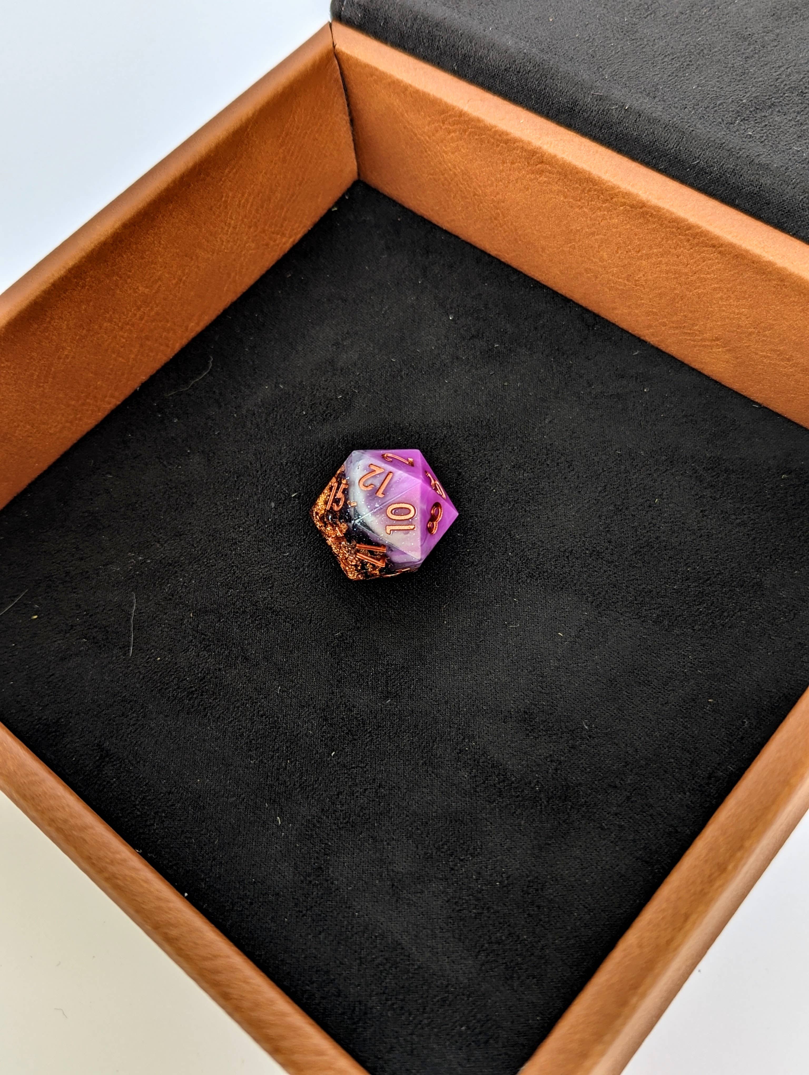 NTSD Gaming and Bookish Goods - Yes, I Need Them All - D&D - Vegan Leather Dice Box