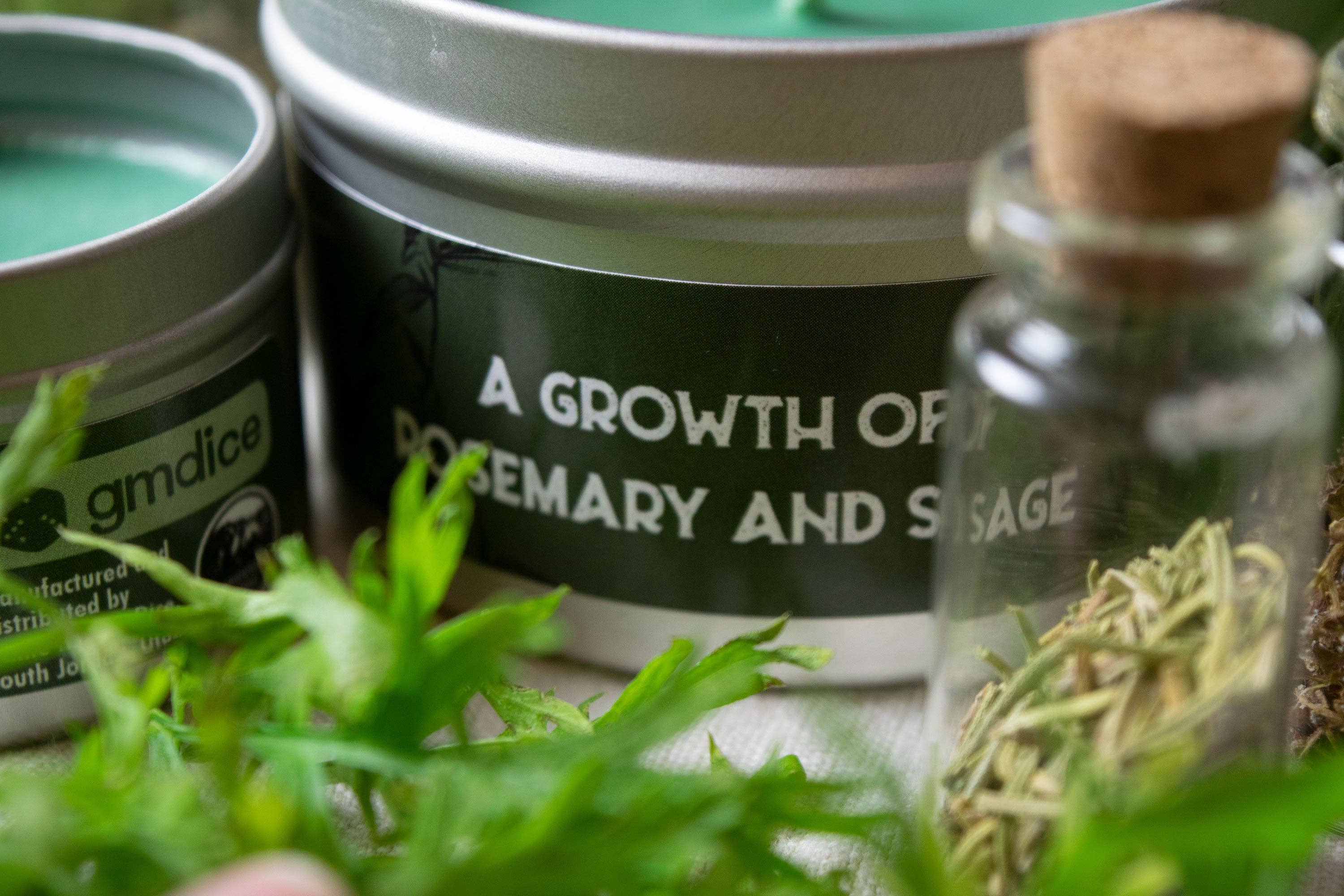 Game Master Dice - Druidic Herbs Gaming Candle