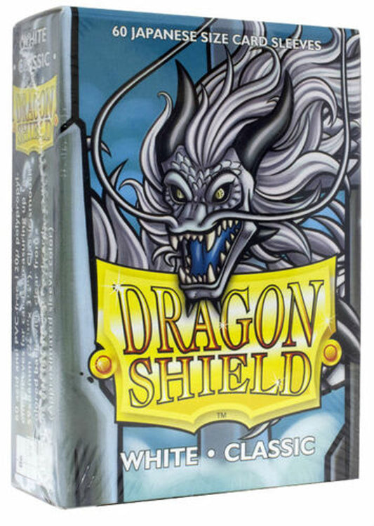 Dragon Shield Sleeves: Classic White (60 ct)