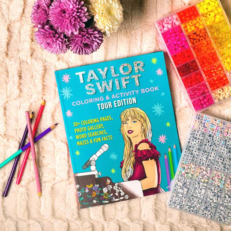 Simon & Schuster - Taylor Swift Coloring & Activity Book: Tour Edition by Editors of Thunder Bay Press