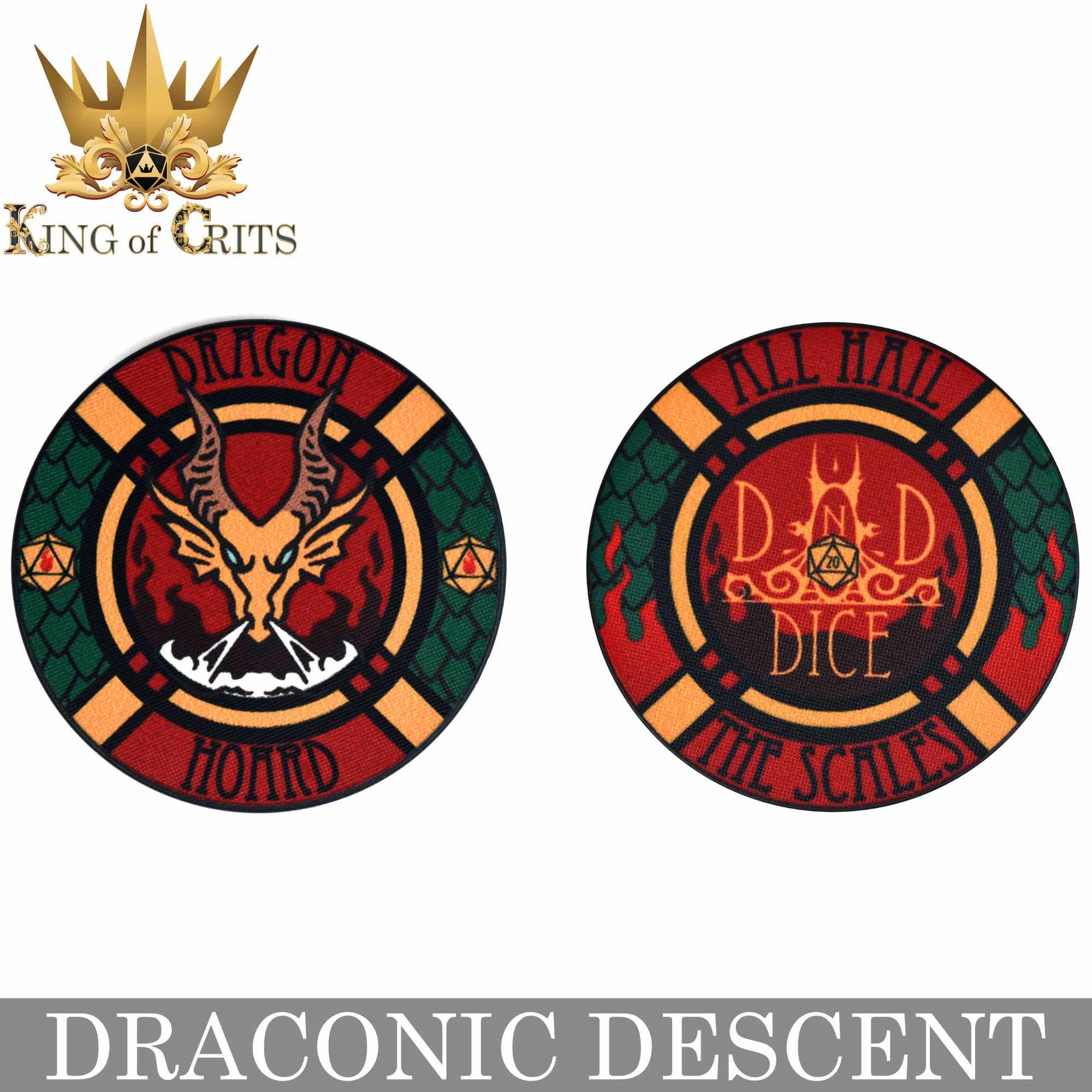 DNDDICE.COM - Draconic Descent - 11 Dice Set