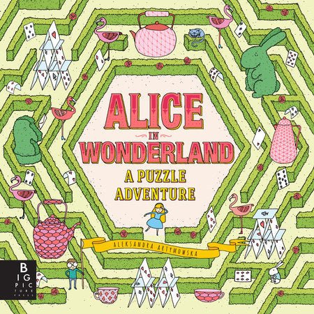 Alice in Wonderland: A Puzzle Adventure - #shop_name Penguin Random HouseBooks