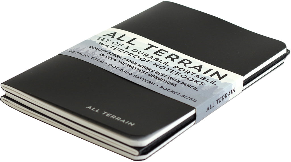 All Terrain: The Waterproof Notebook - #shop_name Peter Pauper PressGifts