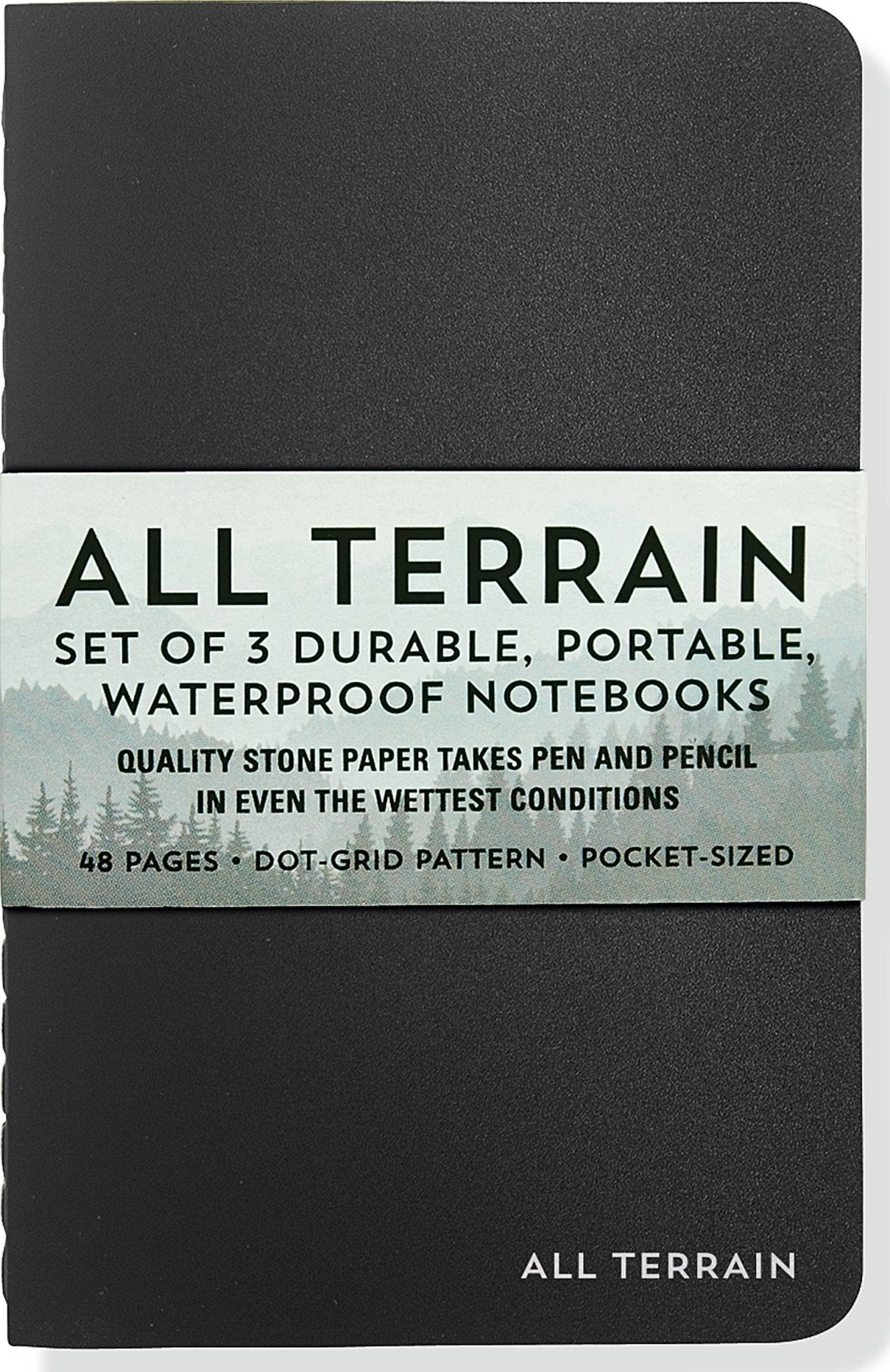 All Terrain: The Waterproof Notebook - #shop_name Peter Pauper PressGifts