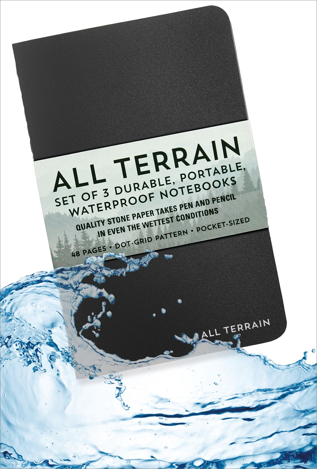 All Terrain: The Waterproof Notebook - #shop_name Peter Pauper PressGifts