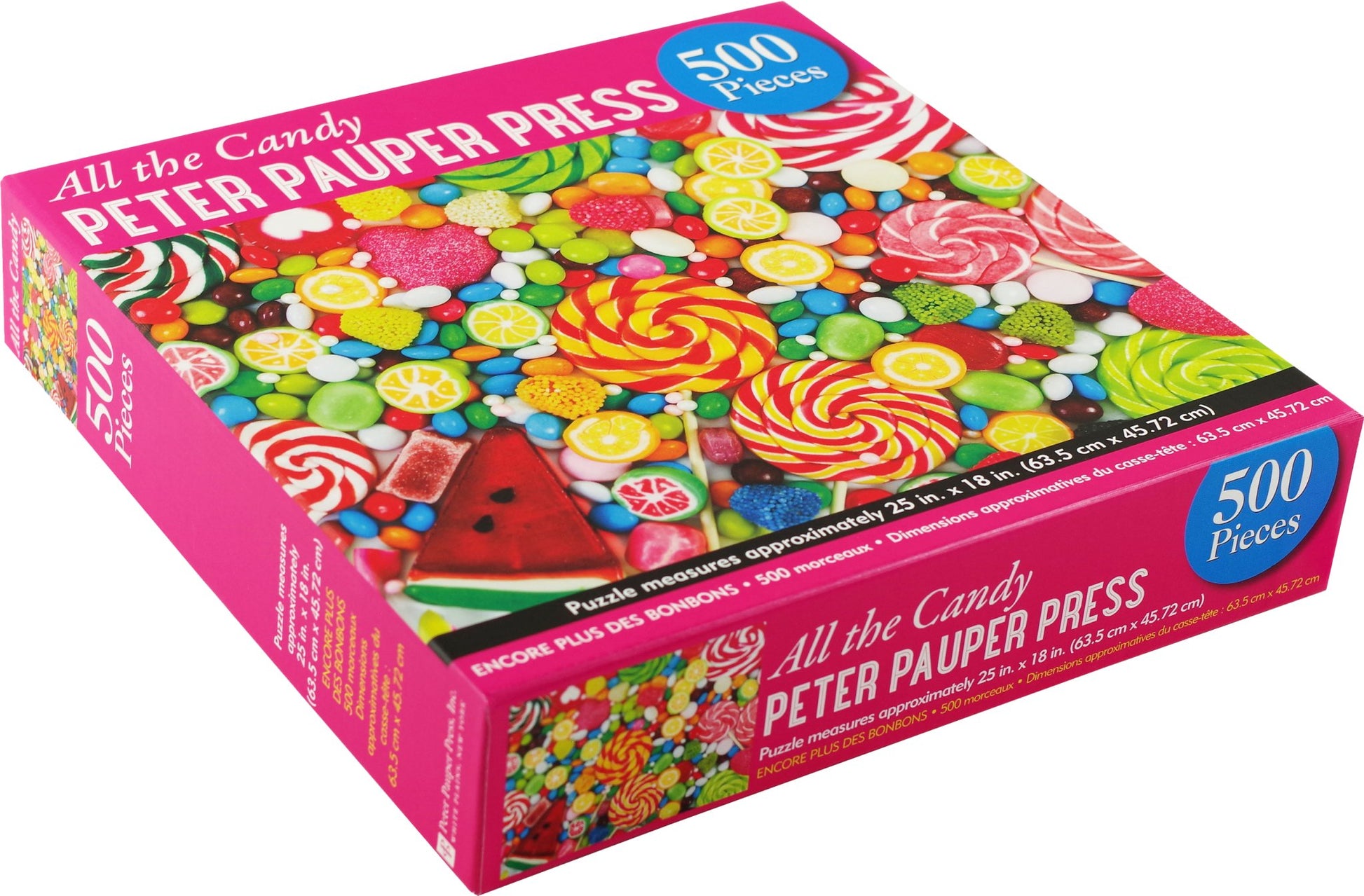 All The Candy 500 Piece Jigsaw Puzzle - #shop_name Peter Pauper PressPuzzles