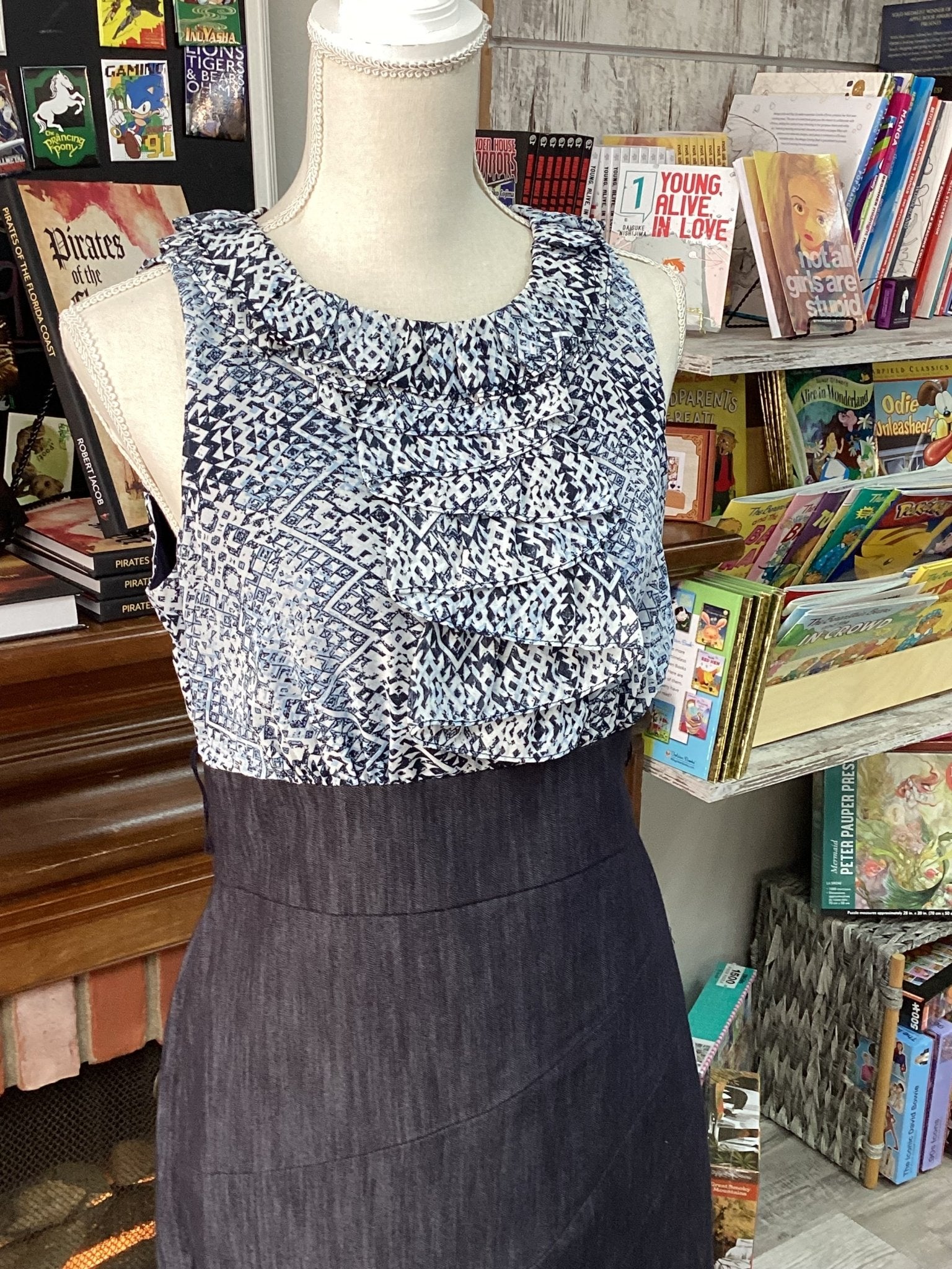 ALYXdress: Nazy and Blue Dress Size 10 - #shop_name Jess's Unique BoutiqueBoutique Dresses