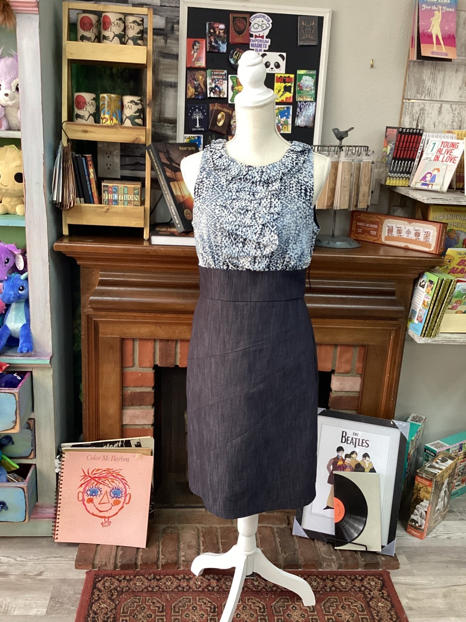 ALYXdress: Nazy and Blue Dress Size 10 - #shop_name Jess's Unique BoutiqueBoutique Dresses