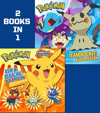 Ash and Pikachu: Alola Region/Team Rocket: Alola Region (Pokémon) - #shop_name Penguin Random HouseBooks