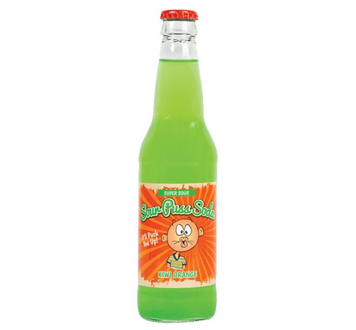 Avery's Sour Puss Soda Kiwi Orange - #shop_name NassauSoda