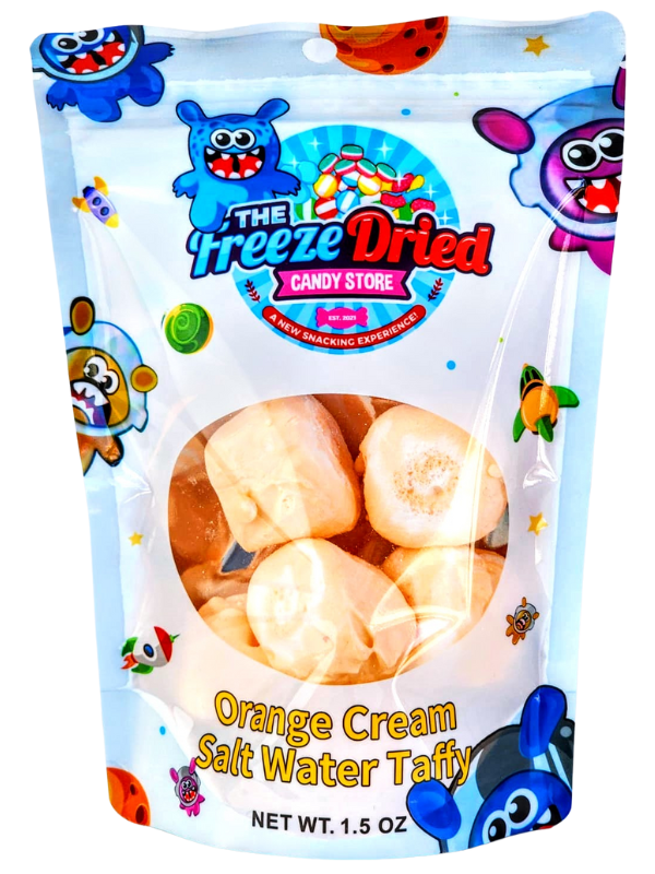 The Freeze Dried Candy Store - Orange Vanilla Salt Water Taffy