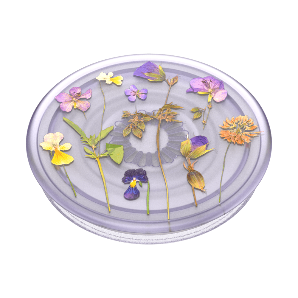 PopSockets - PopSockets Phone Grip - Plant Purple Fields