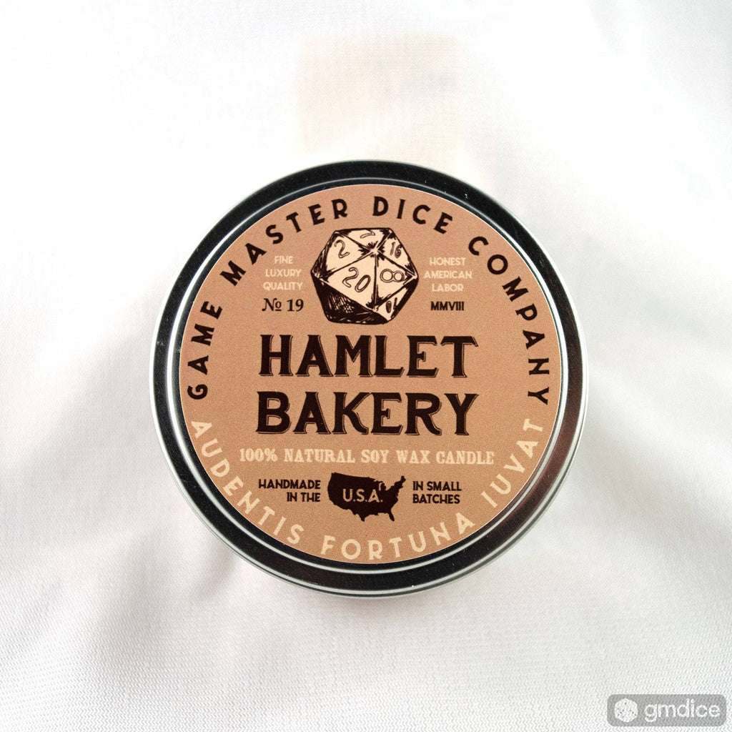 Game Master Dice - Hamlet Bakery Gaming Candle