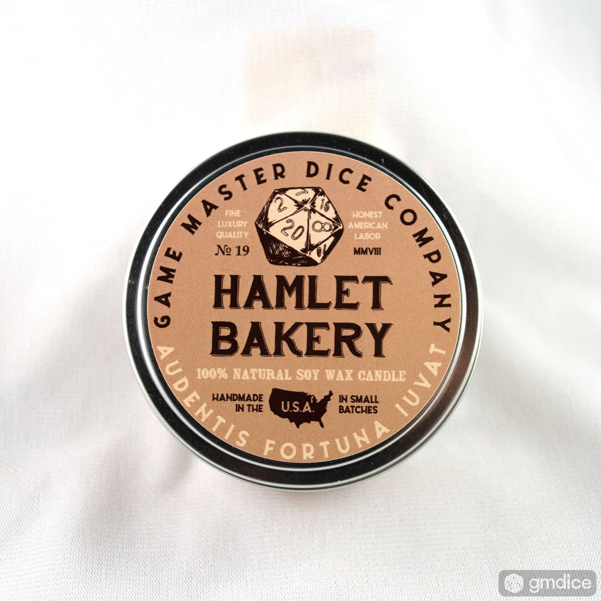 Game Master Dice - Hamlet Bakery Gaming Candle