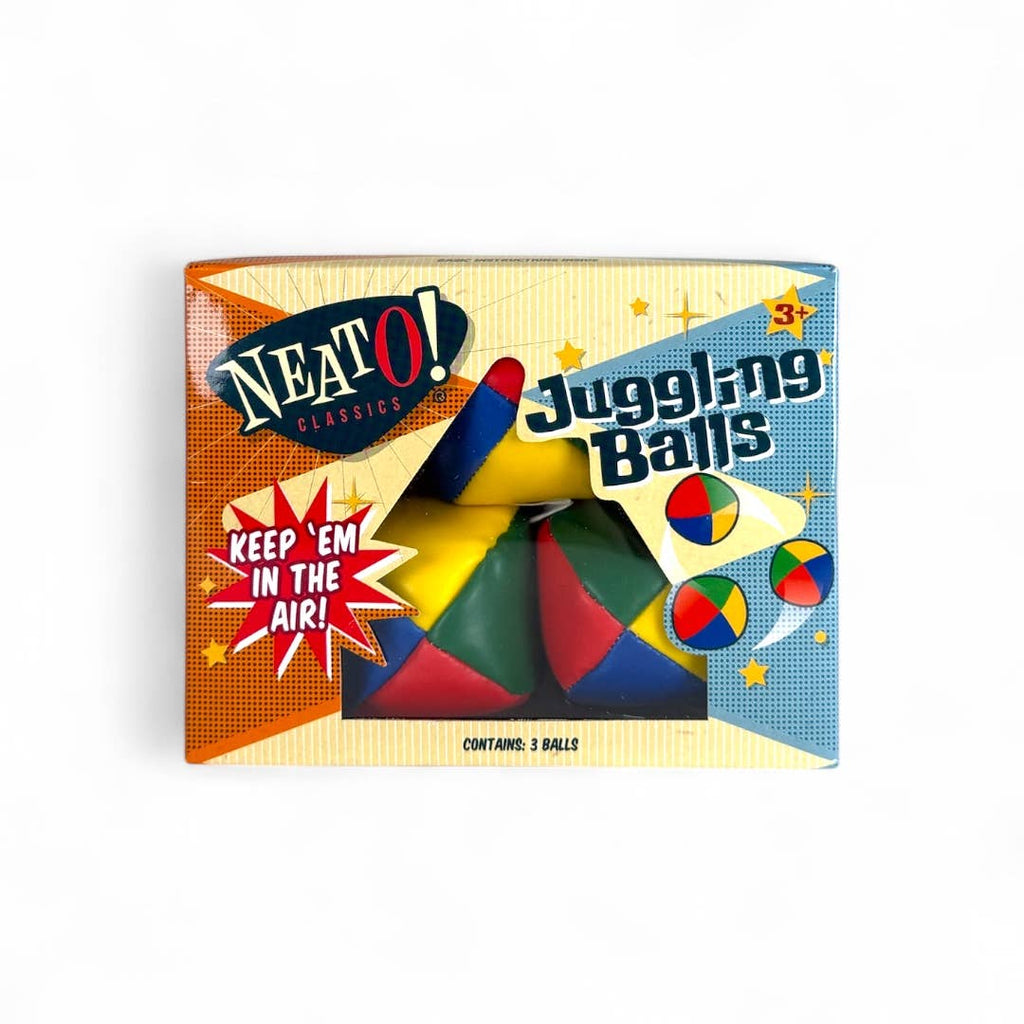 Toysmith - Neato! Juggling Balls Sets- Retro Classic, vintage toys