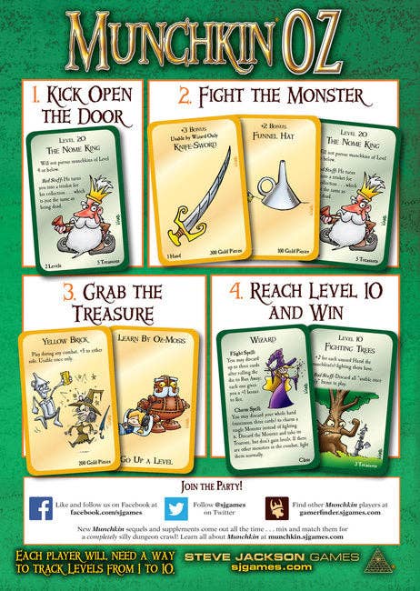 Steve Jackson Games - Munchkin Oz