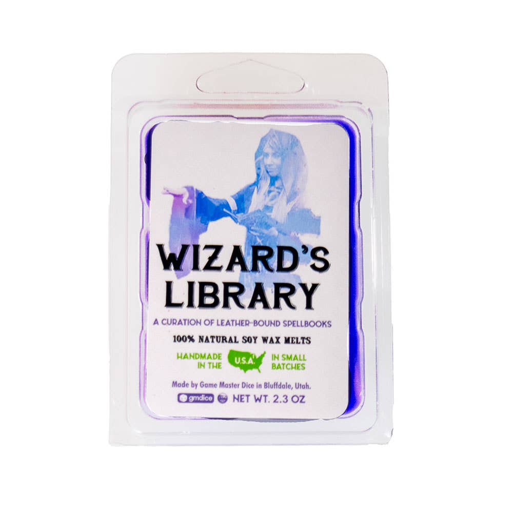 Game Master Dice - Wizard's Library Gaming Candle