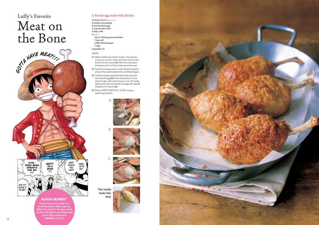 Simon & Schuster - One Piece: Pirate Recipes by Sanji