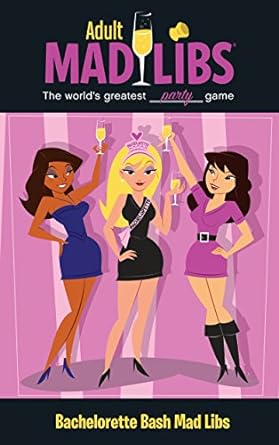 Bachelorette adult Mad libs - #shop_name Penguin Random HouseBooks