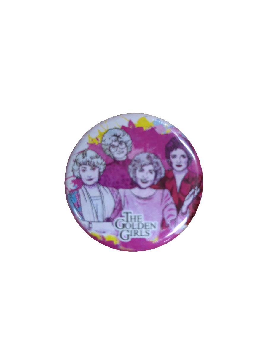 GOLDEN GIRLS PINK TINT BUTTON