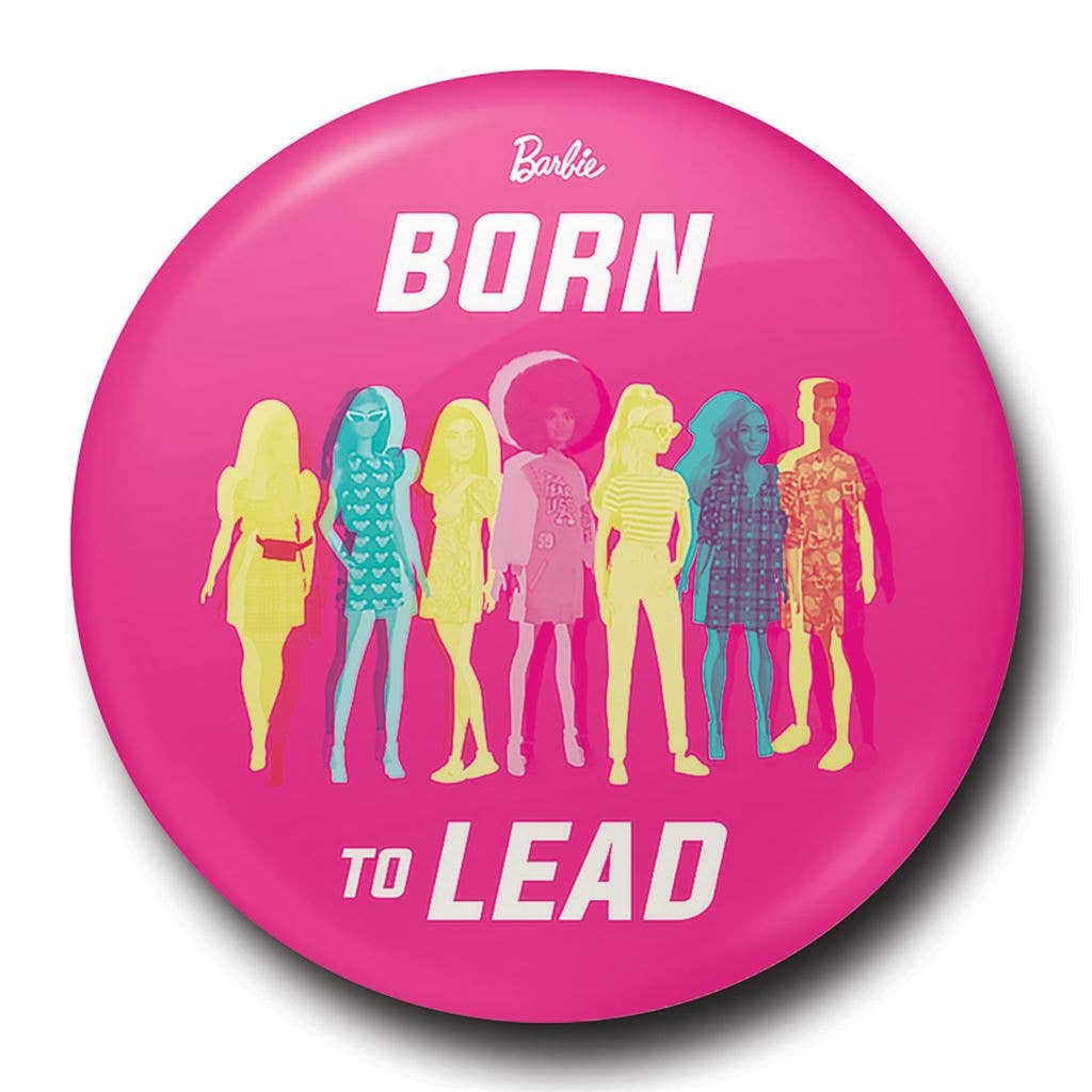 Barbie (Born To Lead) Button - #shop_name Pyramid InternationalButtons