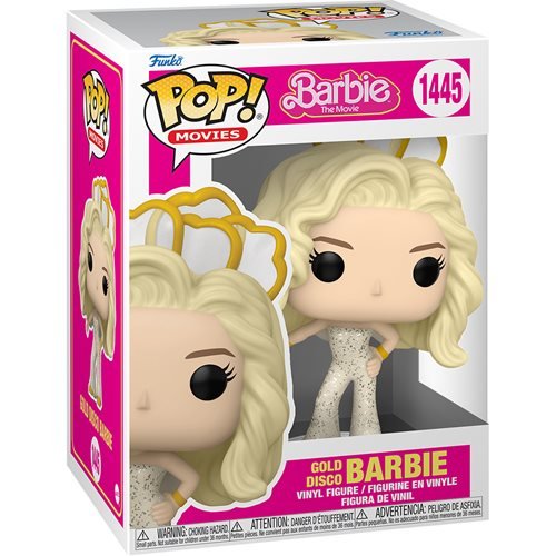 Barbie Movie Gold Disco Barbie Pop! Vinyl Figure #1445 - #shop_name EE DistributionFunko Pop