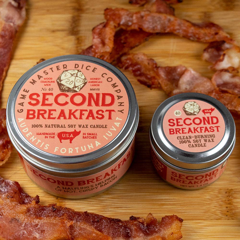 Game Master Dice - Second Breakfast Candle