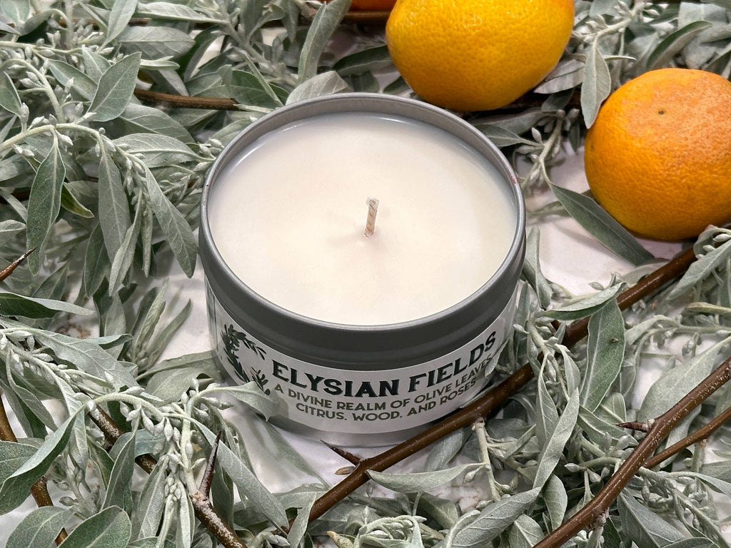 Game Master Dice - Elysian Fields Candle