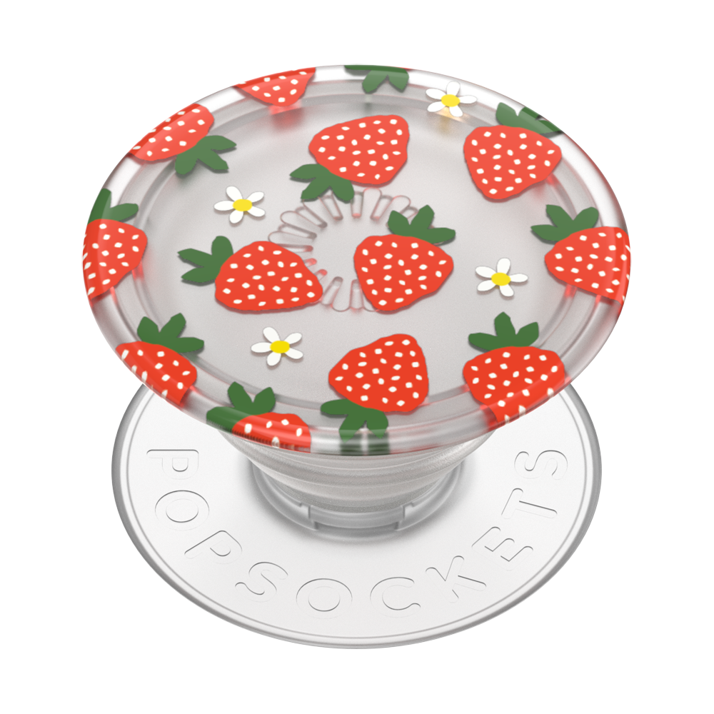 PopSockets - PopSockets Plant - Based Phone Grip - Plant Berries & Cream