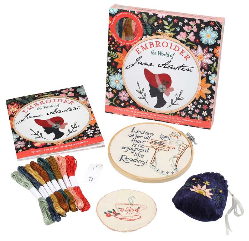 Simon & Schuster - Embroider the World of Jane Austen by Aimee Ray