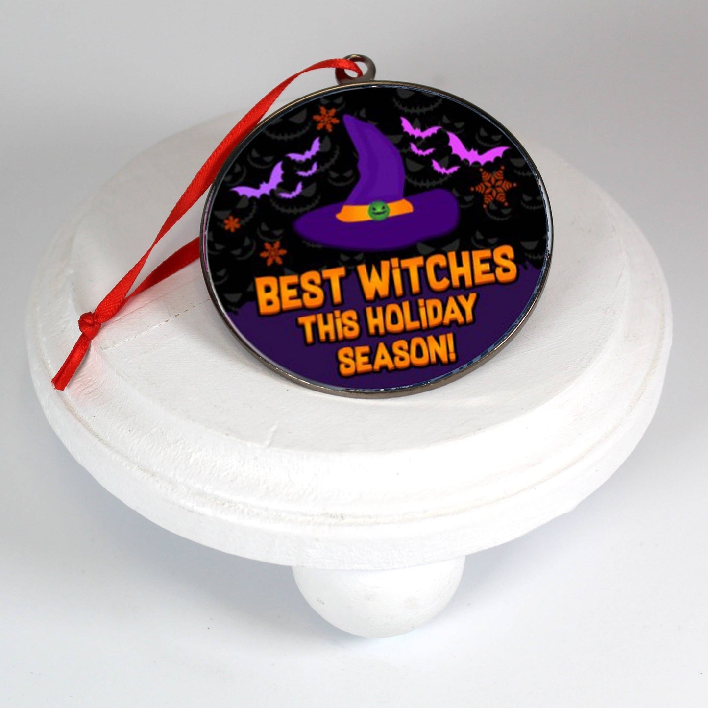 Best Witches Ornament - #shop_name KalanGifts