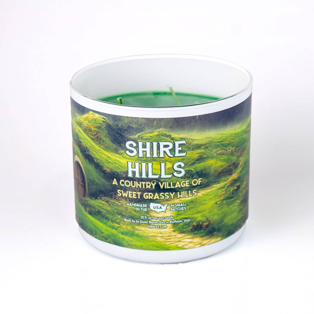 Game Master Dice - Shire Hills Candle
