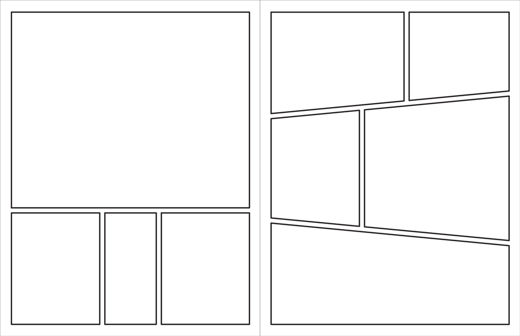 Blank Comic Book (Stencil included) - #shop_name Peter Pauper PressGifts