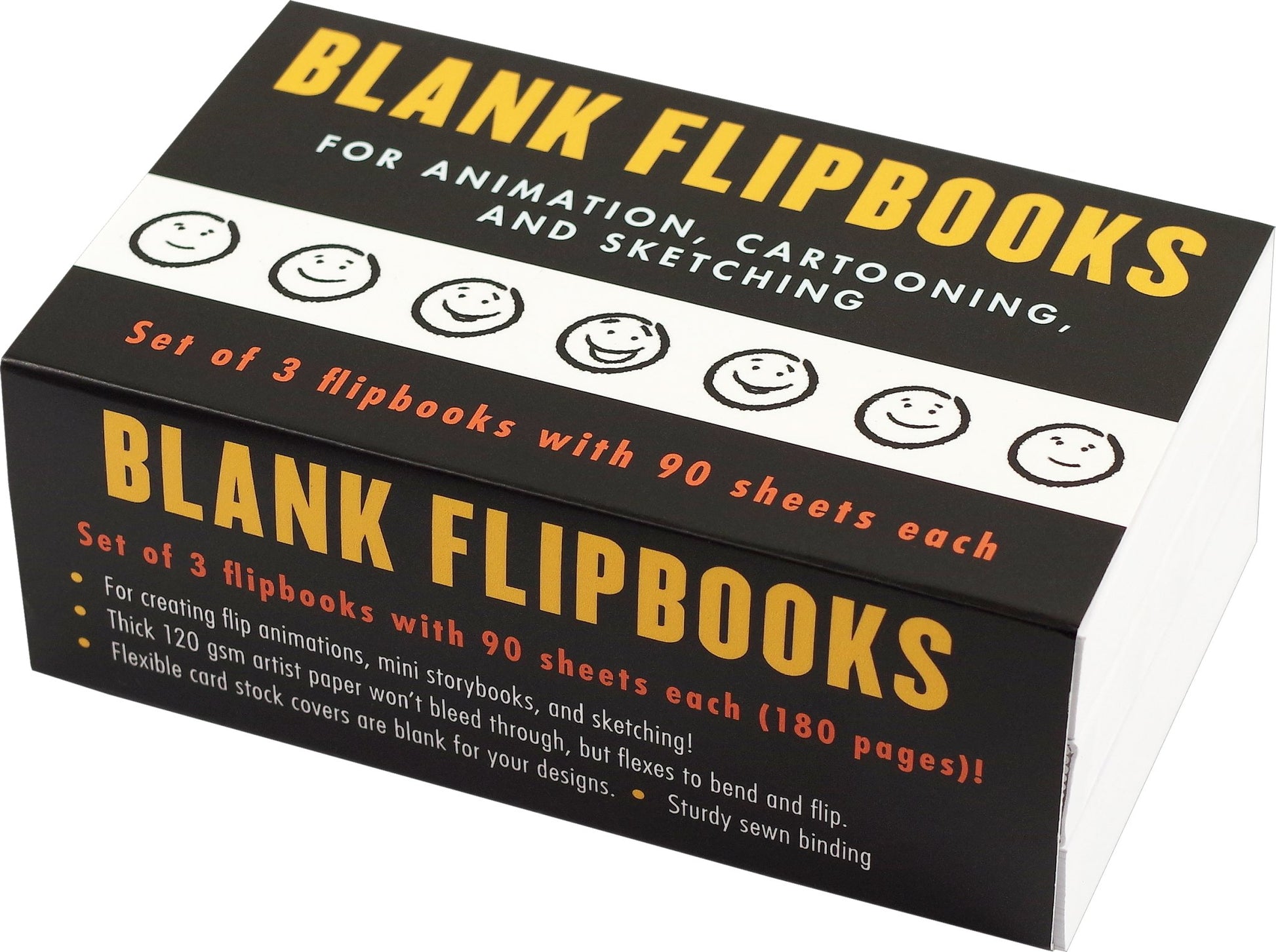 Blank Flipbooks (3 - pack) - #shop_name Peter Pauper PressGifts