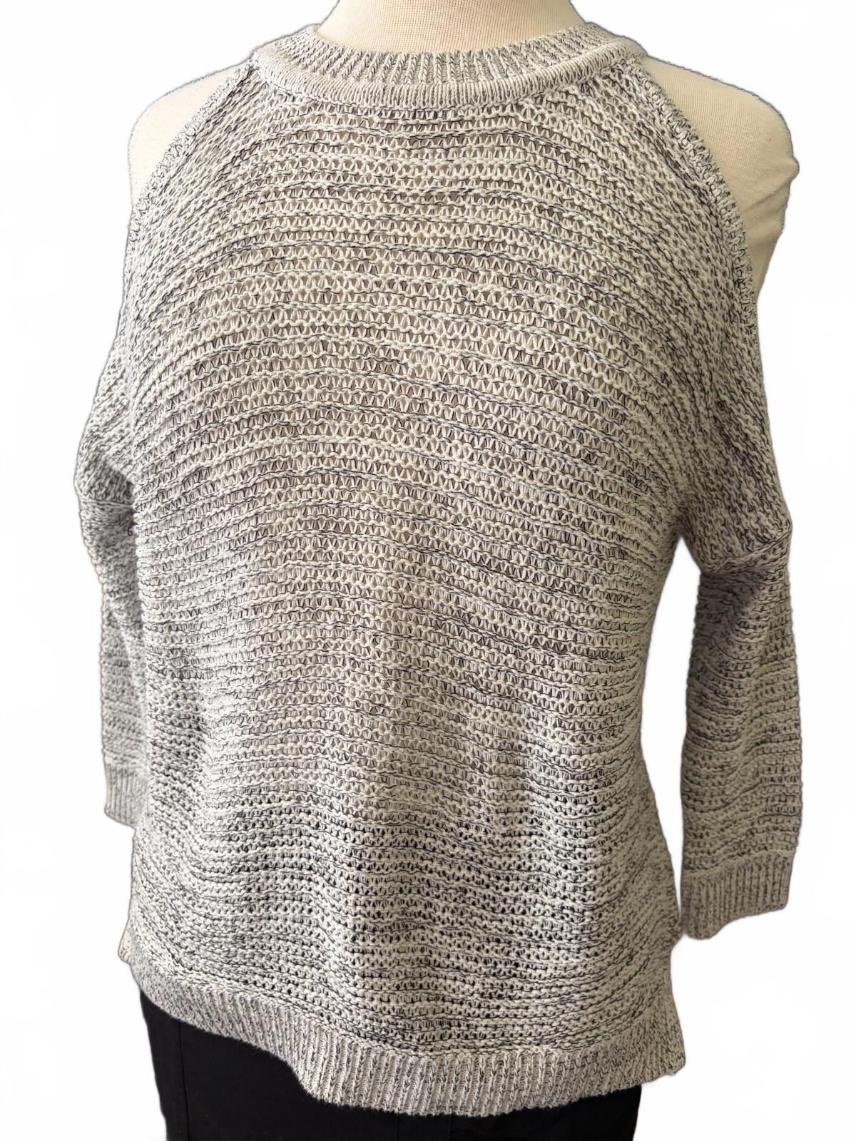 Express Women's Gray Knit Shrug Sweater