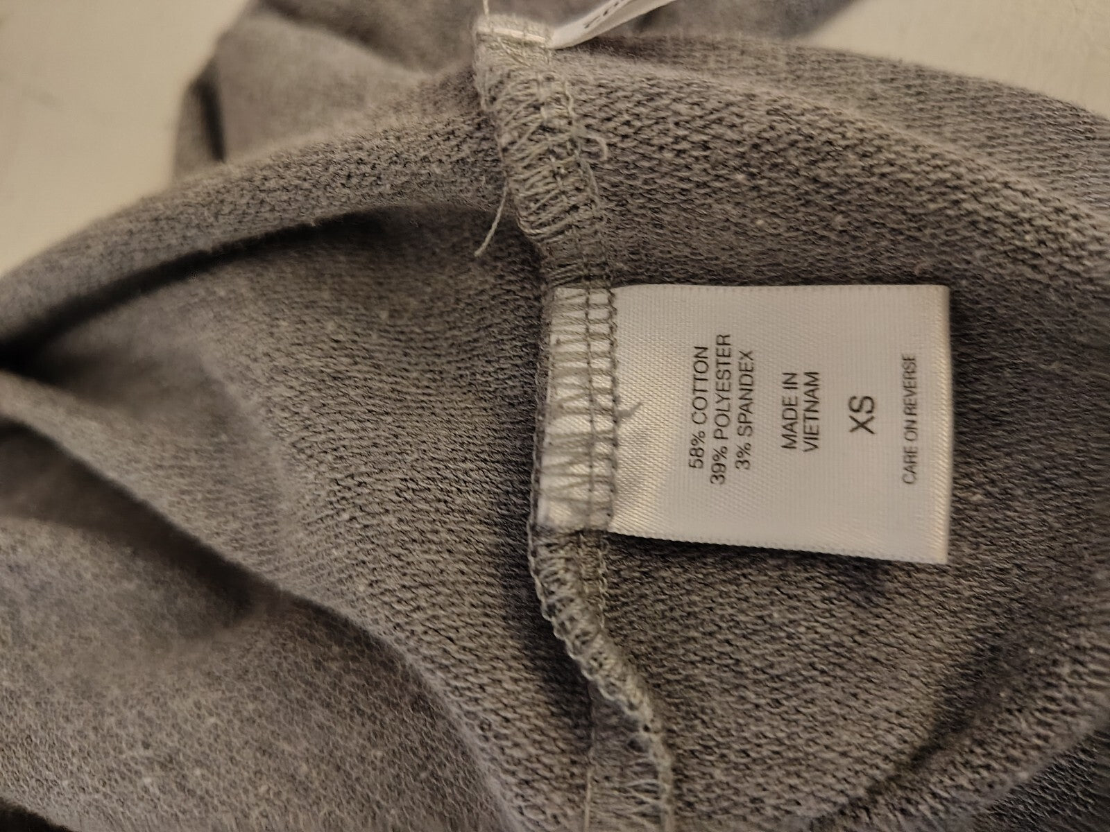 NY & Co Gray Ruffle Detail Long Sleeve Sweater Top XS